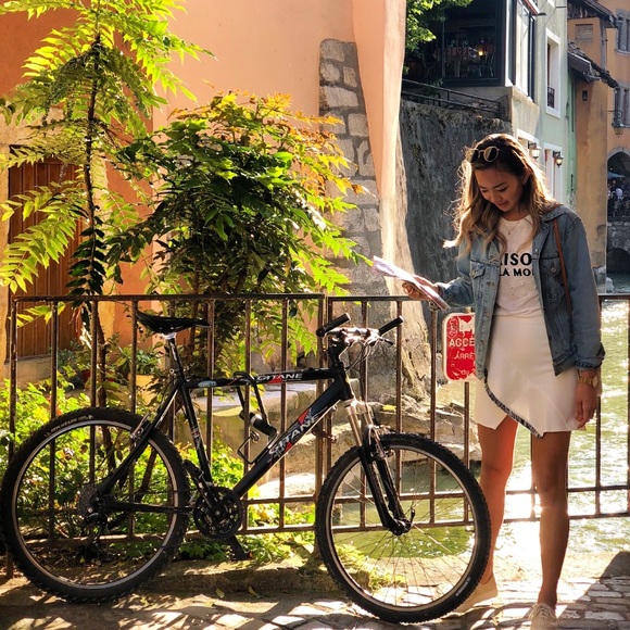 ASOS Wrap Style A-Line Skirt with Fringe Detail - Picture 5 of 5